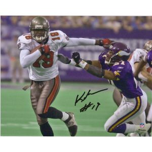 Keyshawn Johnson Tampa Bay Buccaneers Autographed 8″ x 10″ Running Photograph