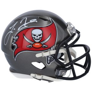 Leonard Fournette Tampa Bay Buccaneers Autographed Riddell 2020-Present Speed Mini Helmet