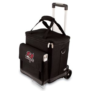 Tampa Bay Buccaneers Historic Logo Cellar with Trolley – Black