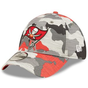Tampa Bay Buccaneers New Era 2022 NFL Training Camp Official 39THIRTY Flex Hat – Camo