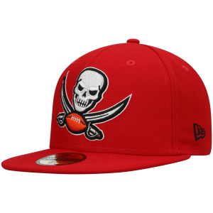 Tampa Bay Buccaneers New Era Elemental 59FIFTY Fitted Hat – Red