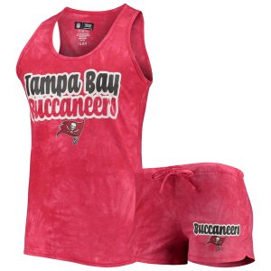 Women's Tampa Bay Buccaneers Concepts Sport Red Billboard Tank Top & Shorts Set