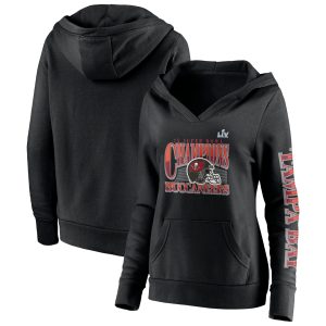 Women’s Tampa Bay Buccaneers 2-Time Super Bowl Champions Pullover Hoodie