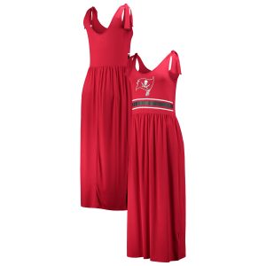 Women's Tampa Bay Buccaneers G-III 4Her by Carl Banks Red Game Over Maxi Dress