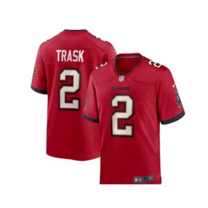 Men’s Tampa Bay Buccaneers Kyle Trask Nike Red Game Jersey